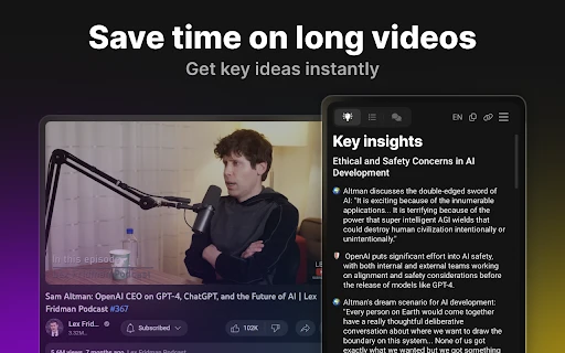 Eightify - Chrome Extension - AI Tool Ocean