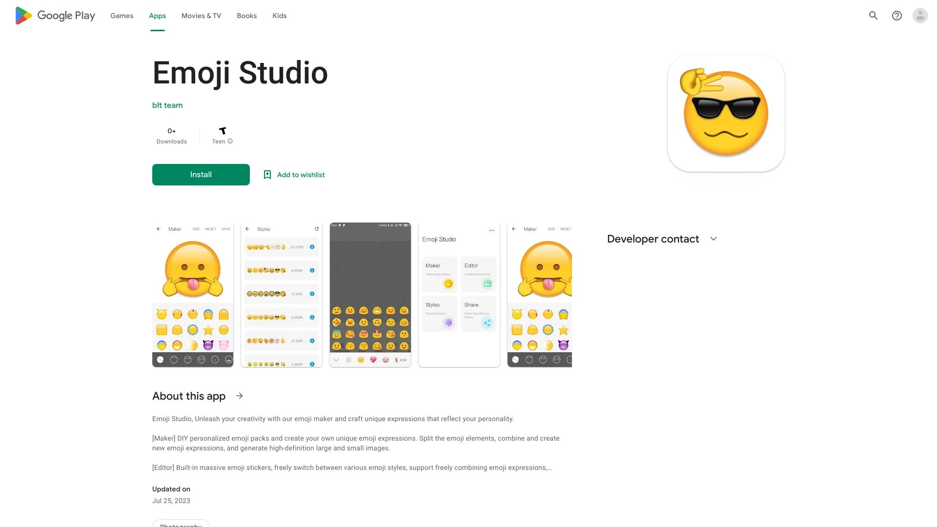 Emoji Studio - AI Tool Ocean