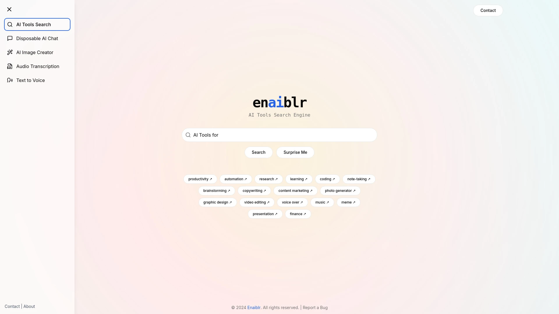 Enaiblr - AI Tool Ocean