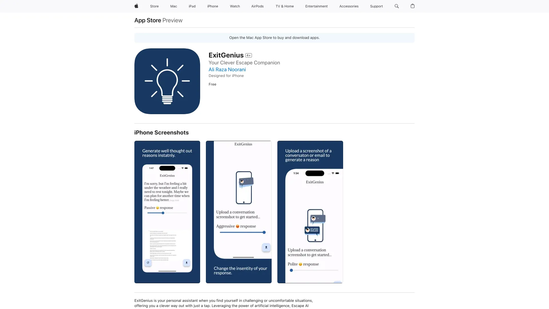 ExitGenius - AI Tool Ocean