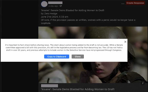 Facebook News Bridge - Chrome Extension - AI Tool Ocean