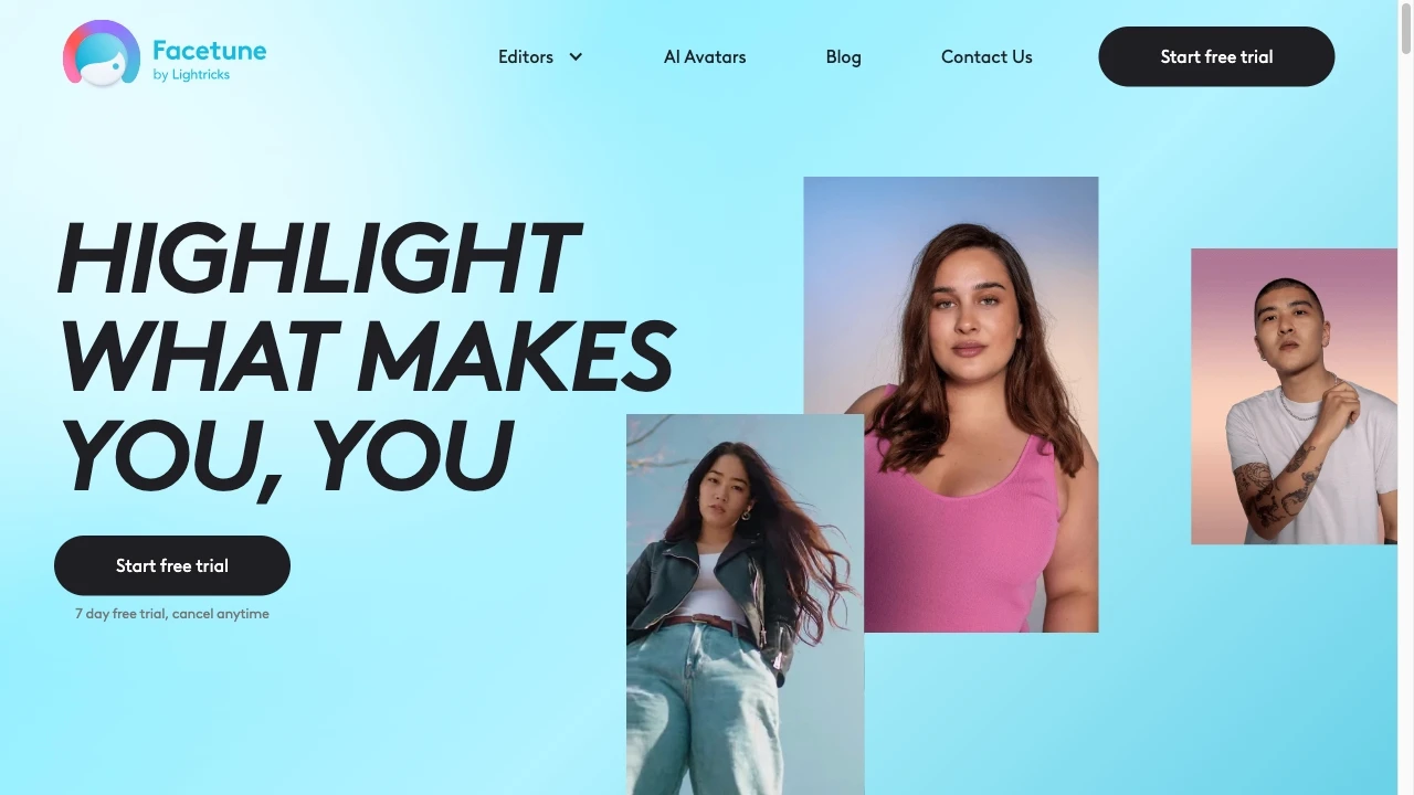 Facetune - AI Tool Ocean