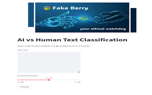 Fake-berry - Chrome Extension - AI Tool Ocean
