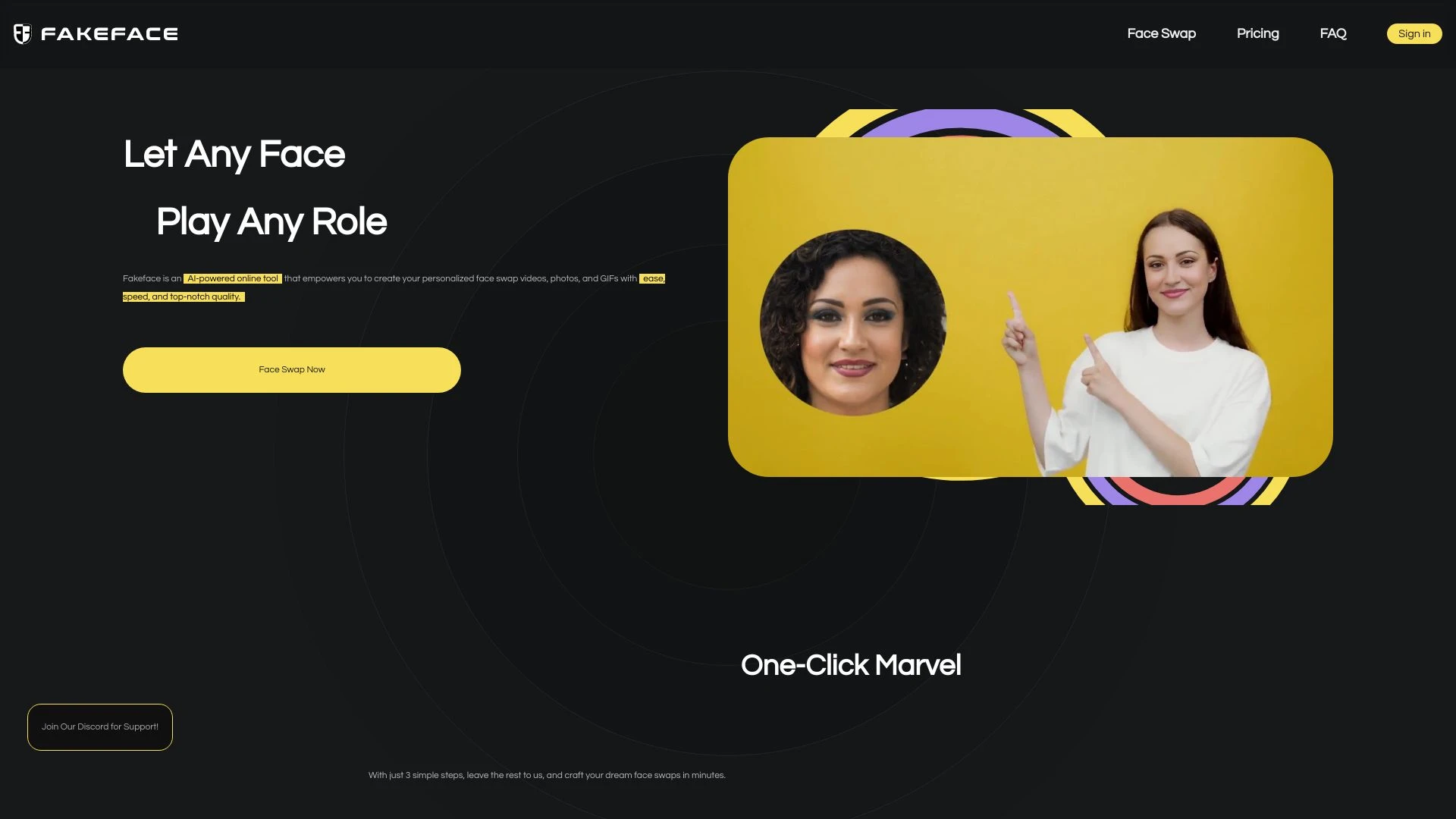 Fakeface - AI Tool Ocean