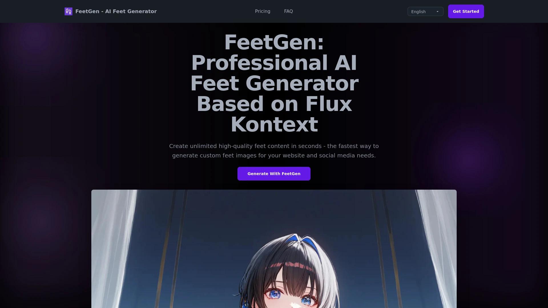 FeetGen - AI Feet Generator - AI Tool Ocean
