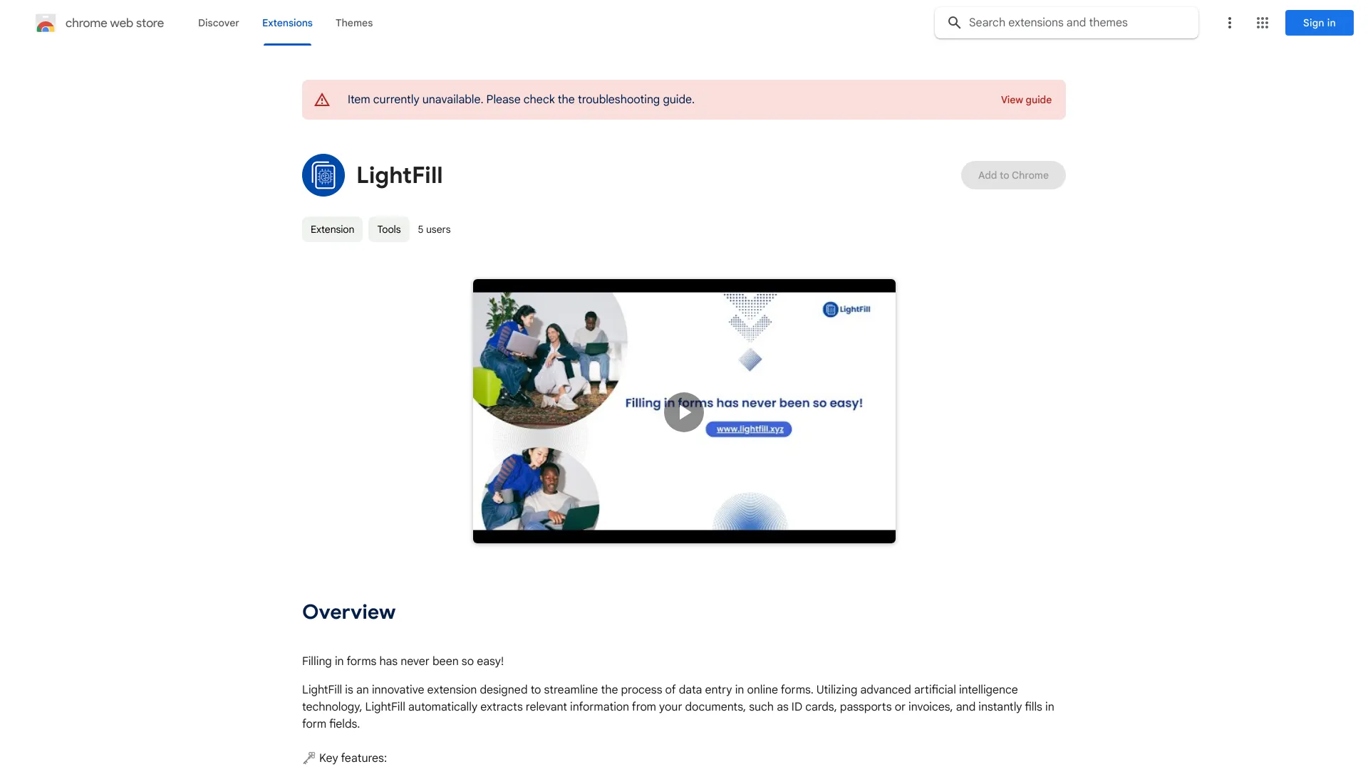 Fill Forms with Ease and Speed - Chrome Extension - AI Tool Ocean