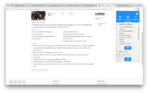 Flex Chef - Chrome Extension - AI Tool Ocean