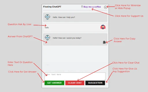 Floating ChatGPT Extension - Chrome Extension - AI Tool Ocean