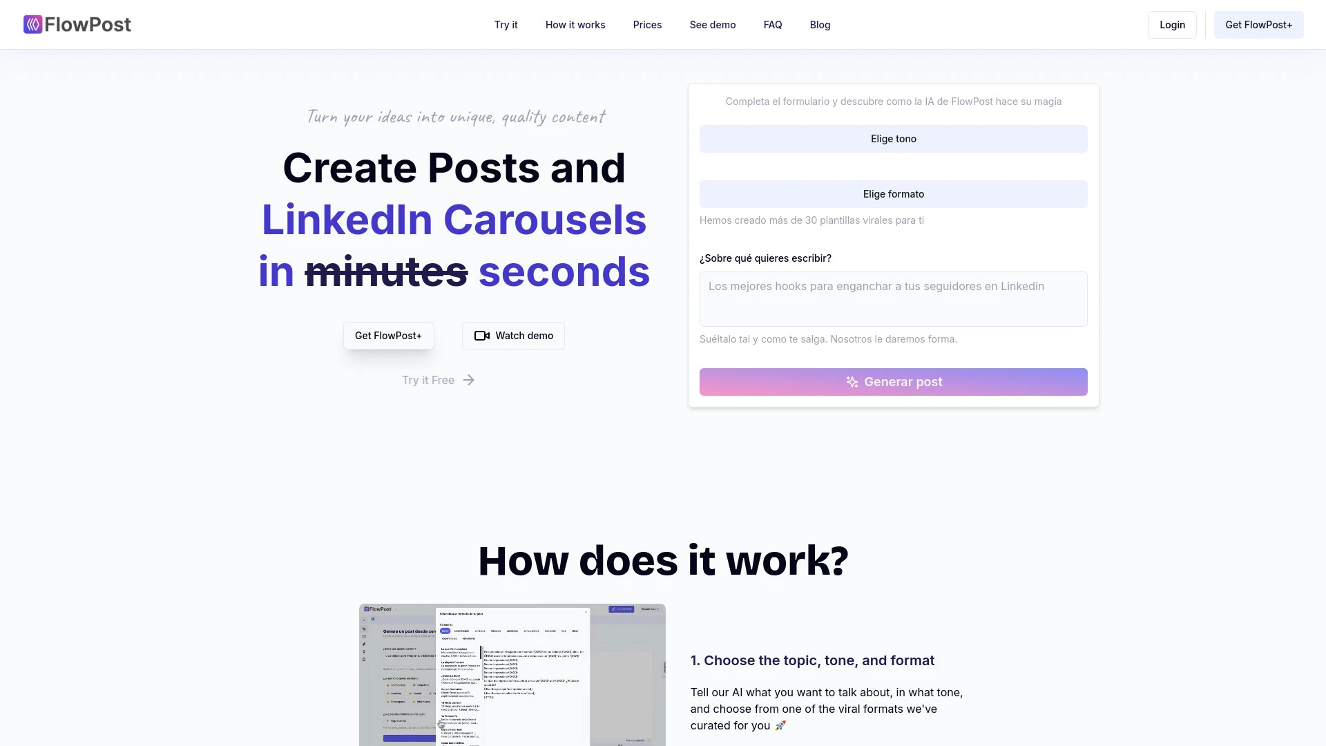 FlowPost - AI Tool Ocean