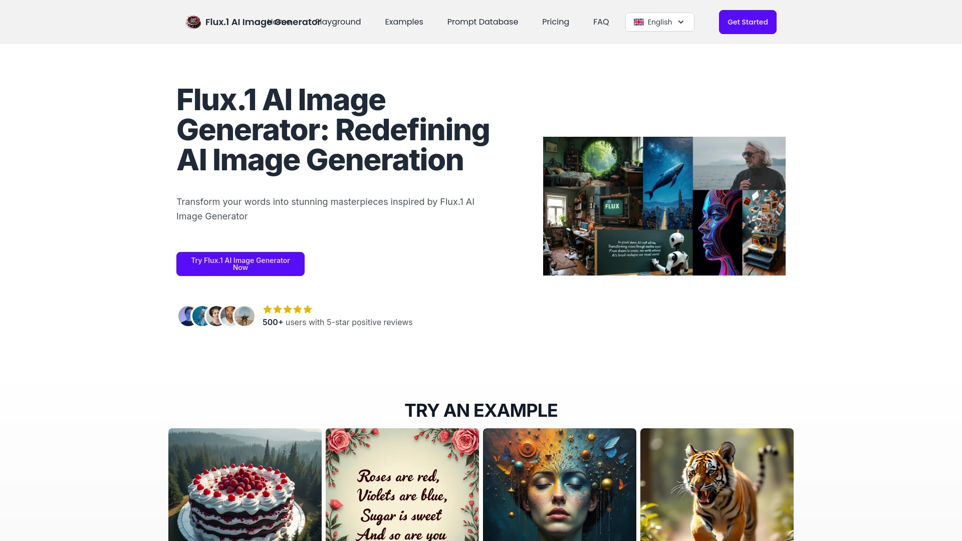 Flux AI Image Generator - AI Tool Ocean