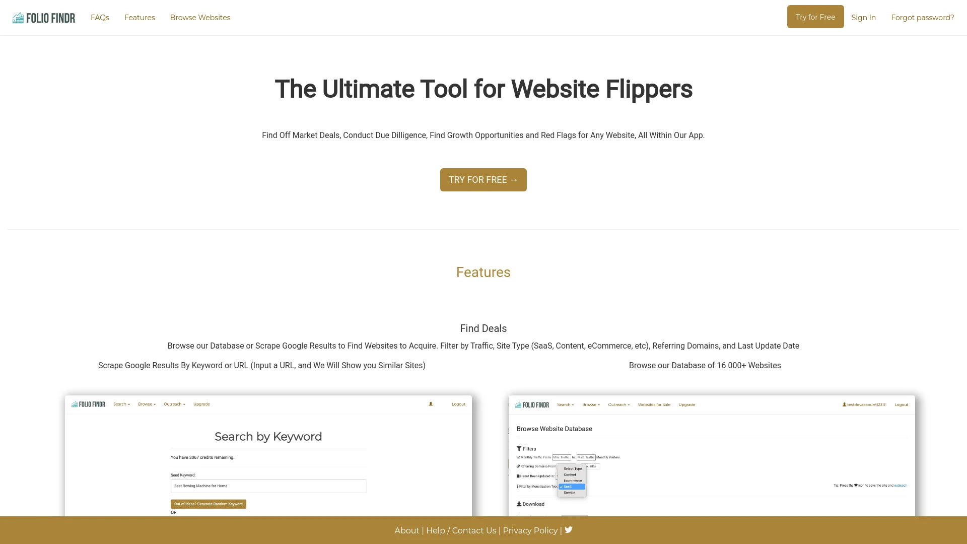 Folio Findr - AI Tool Ocean