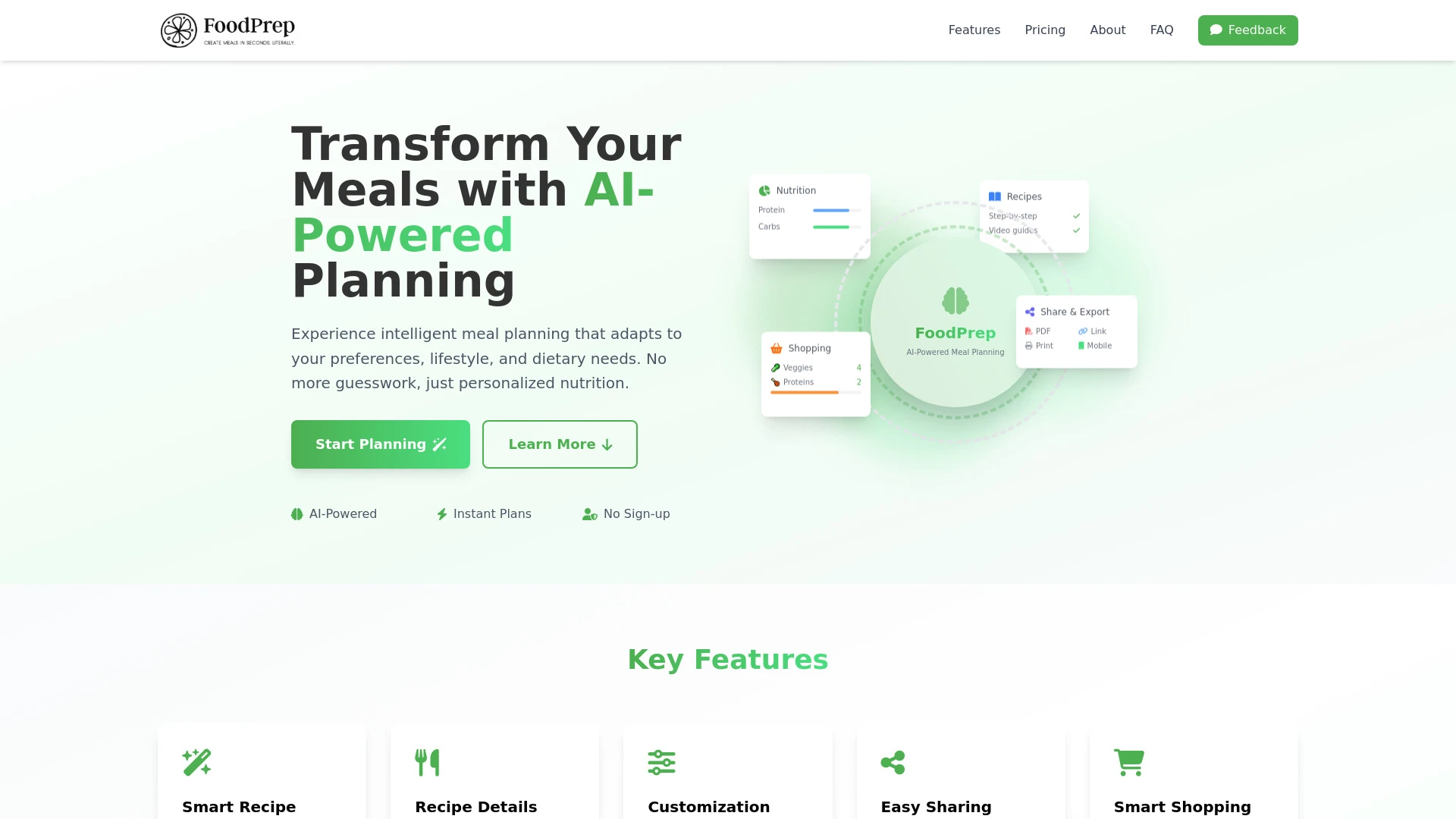 FoodPrep - AI Tool Ocean