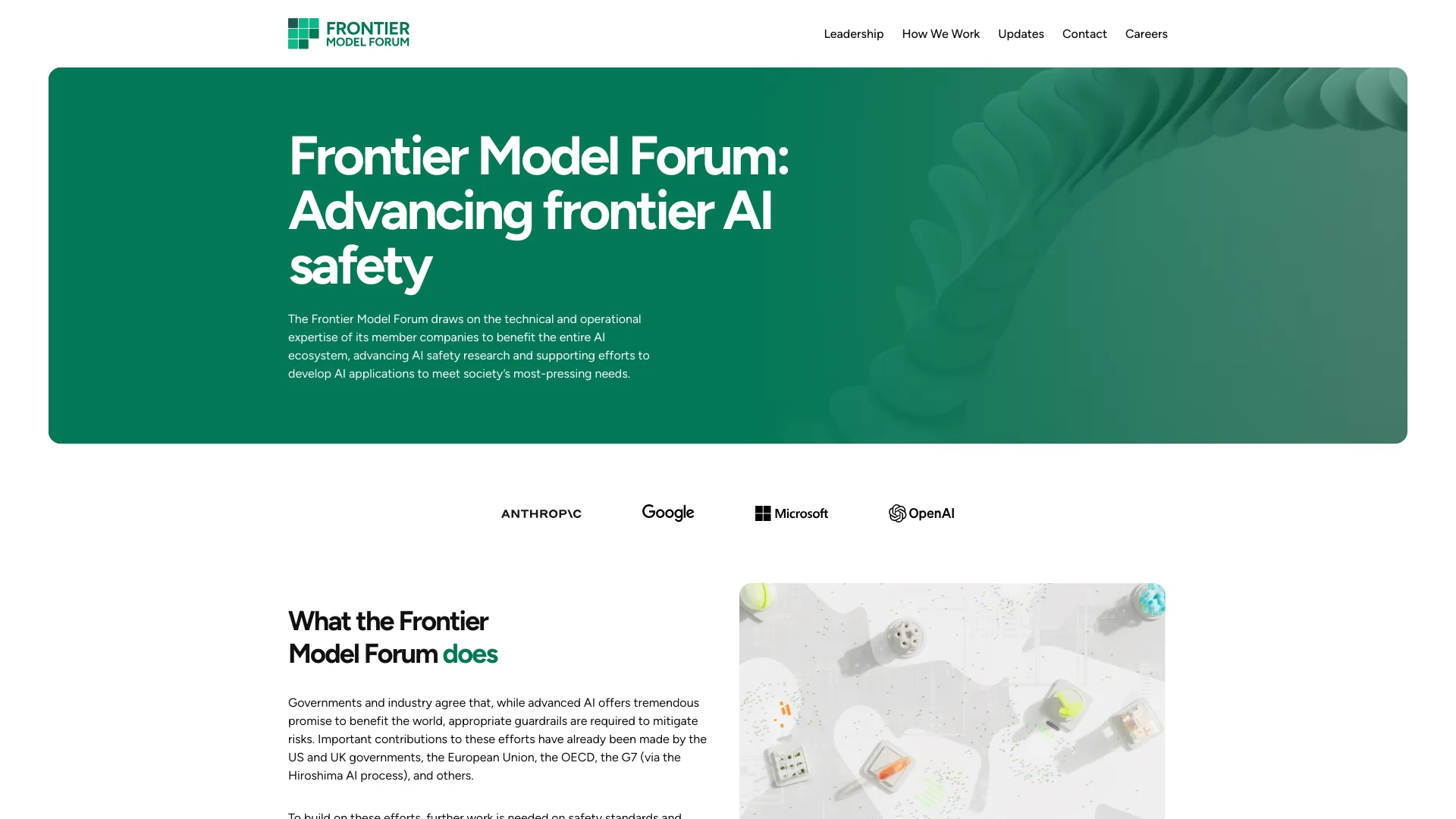Frontier Model Forum - AI Tool Ocean