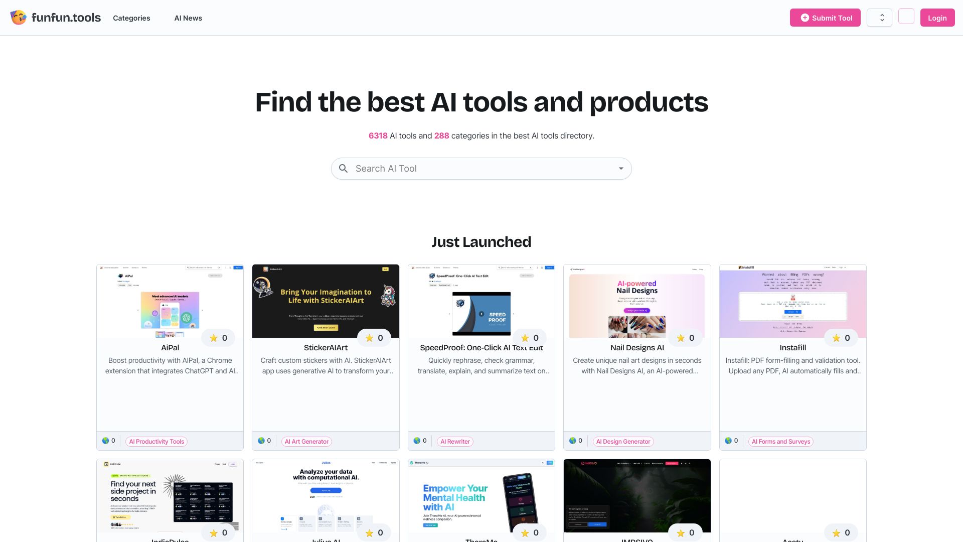 funfun.tools - AI Tool Ocean
