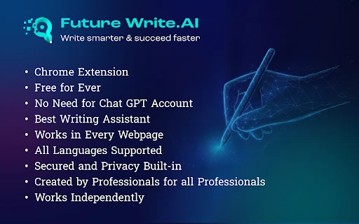 FutureWrite.AI - Chrome Extension - AI Tool Ocean