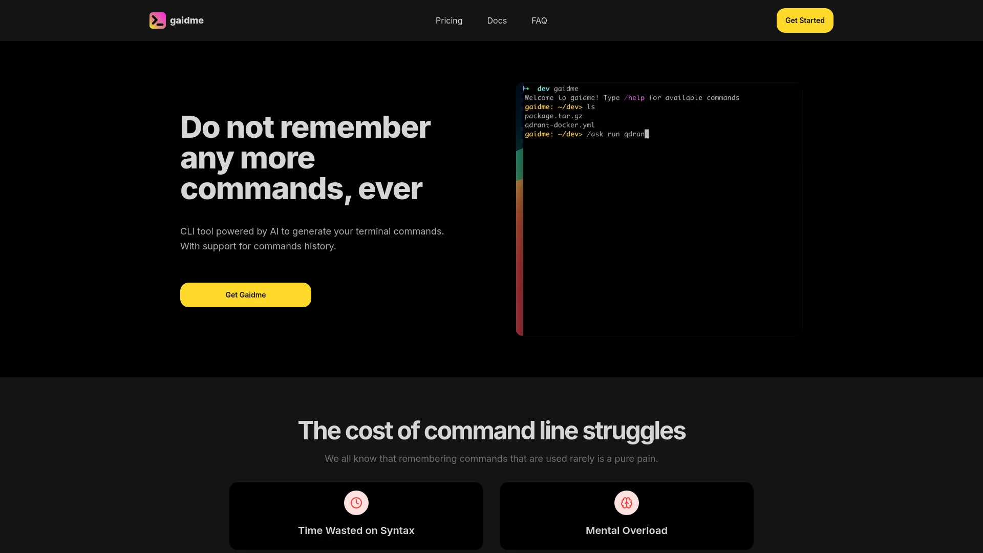 gaidme - AI Tool Ocean