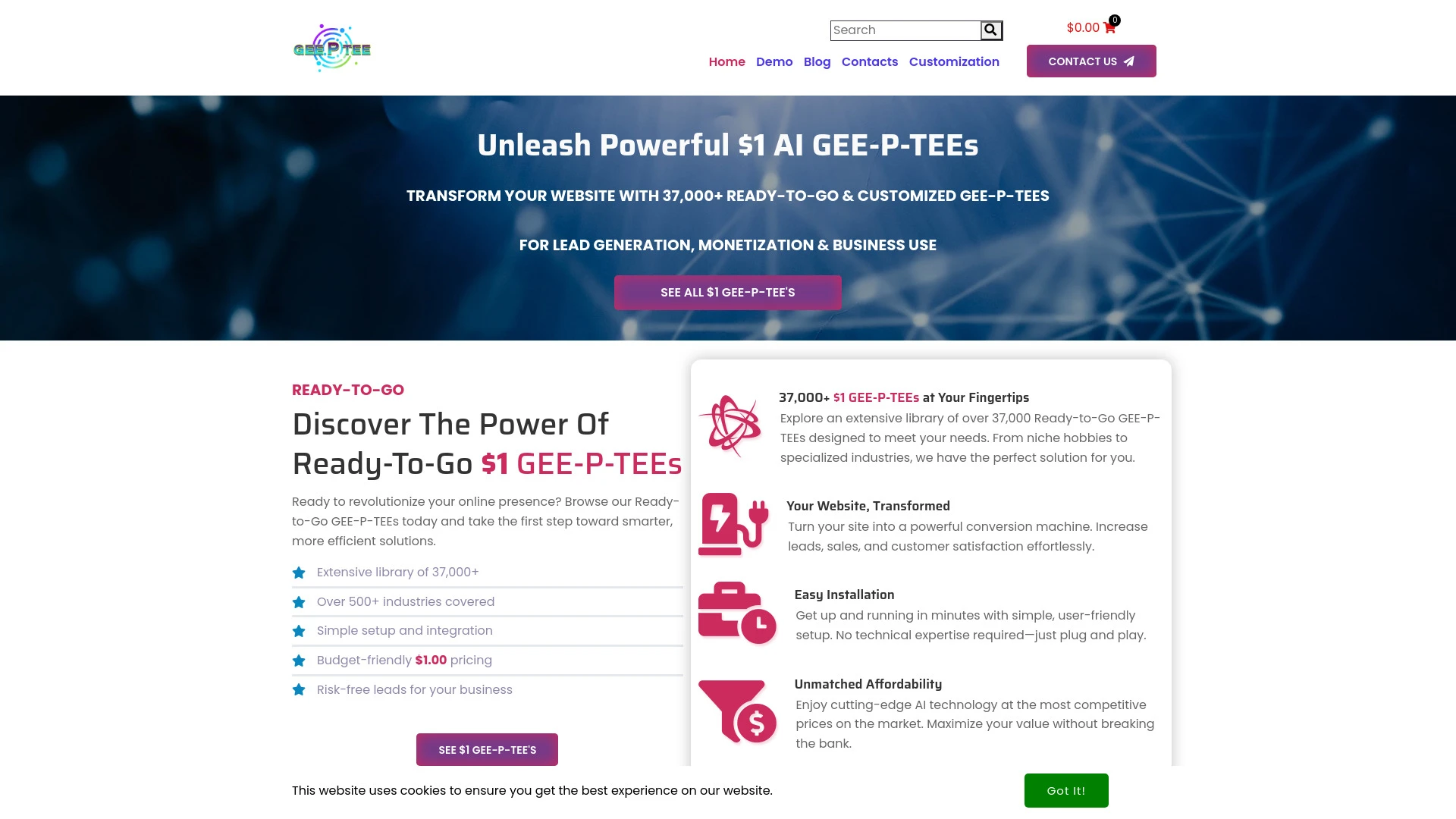 geeptee.com - AI Tool Ocean