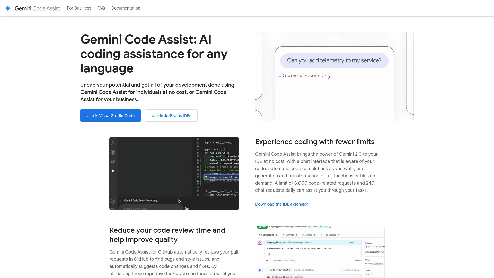 Gemini Code Assist - AI Tool Ocean