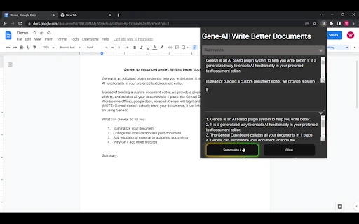 GeneAI - Chrome Extension - AI Tool Ocean