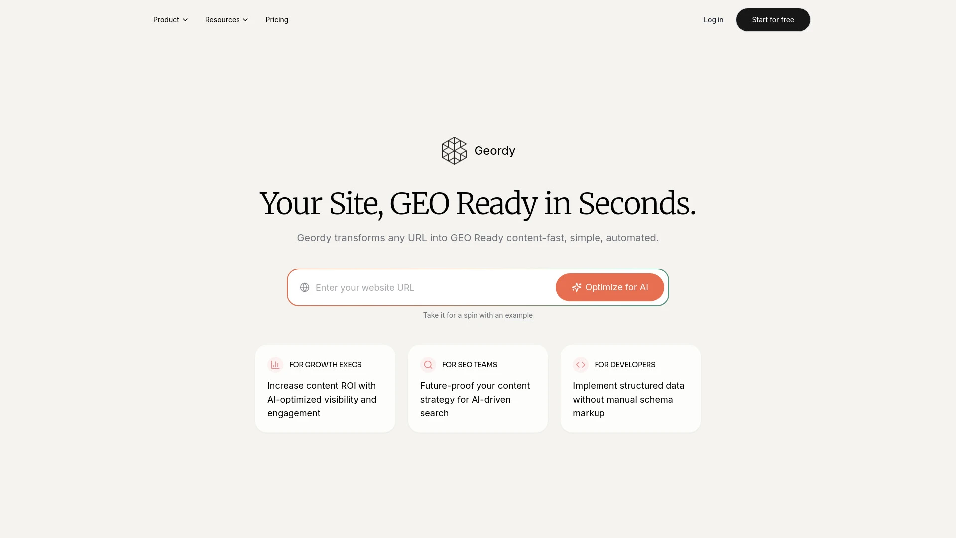 Geordy AI - AI Tool Ocean