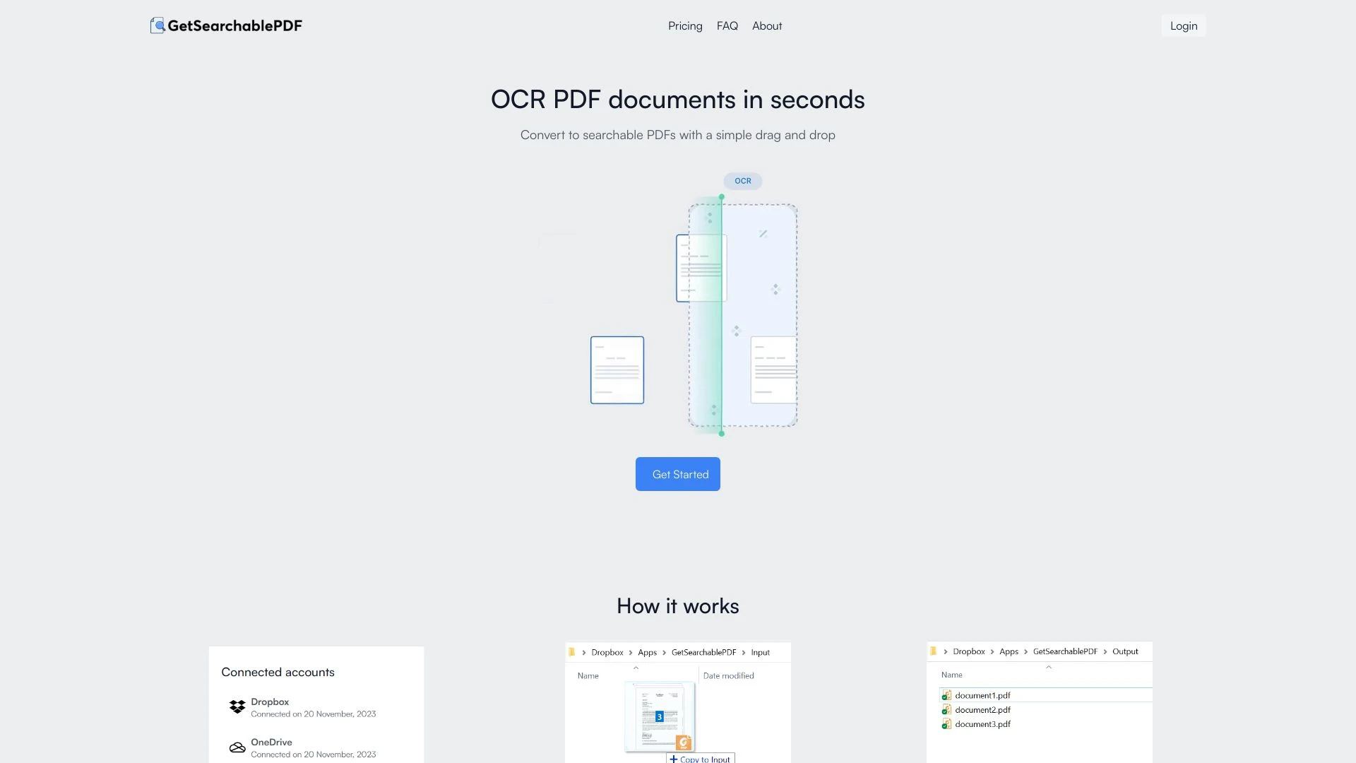 GetSearchablePDF - AI Tool Ocean