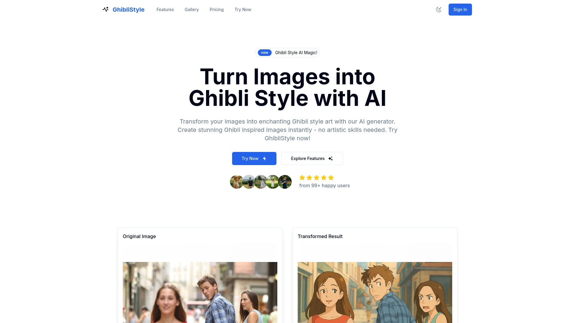 Ghibli Style - AI Tool Ocean