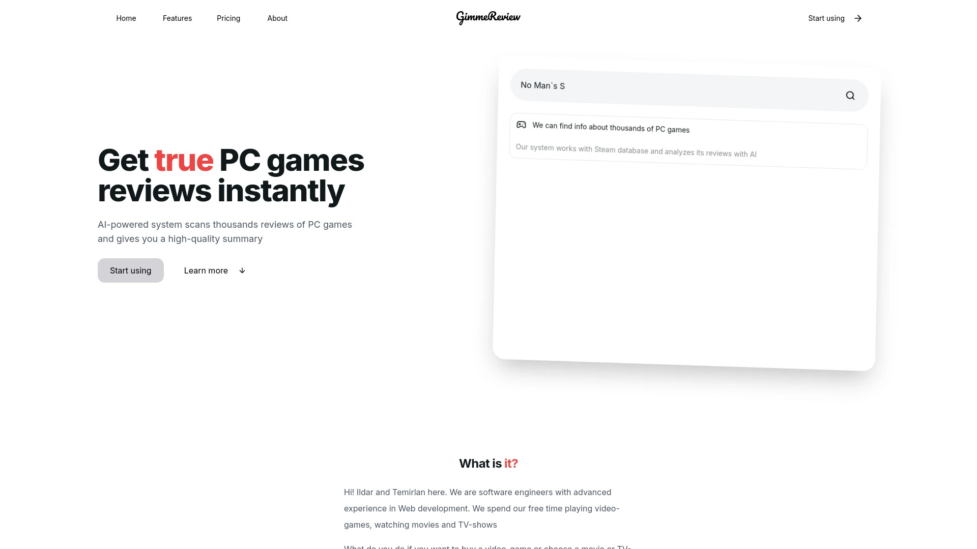 GimmeReview - AI Tool Ocean