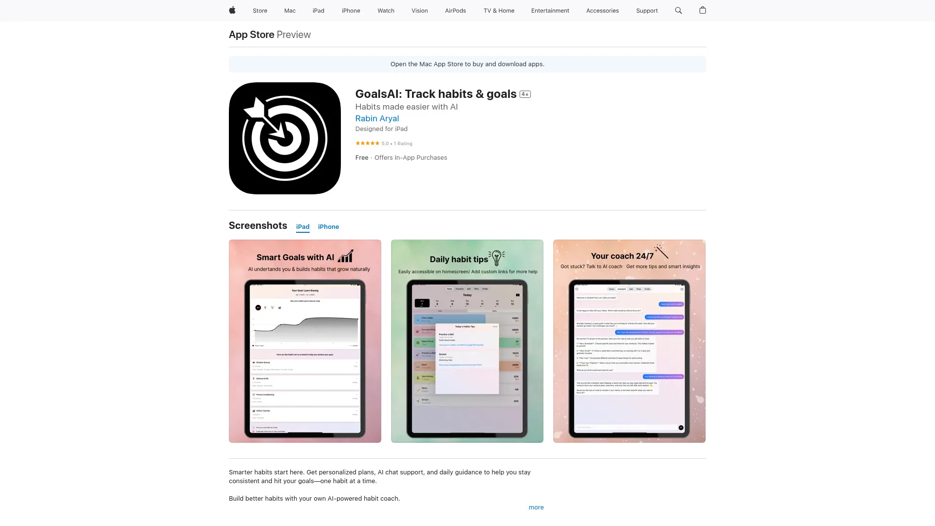 GoalsAI - AI Tool Ocean