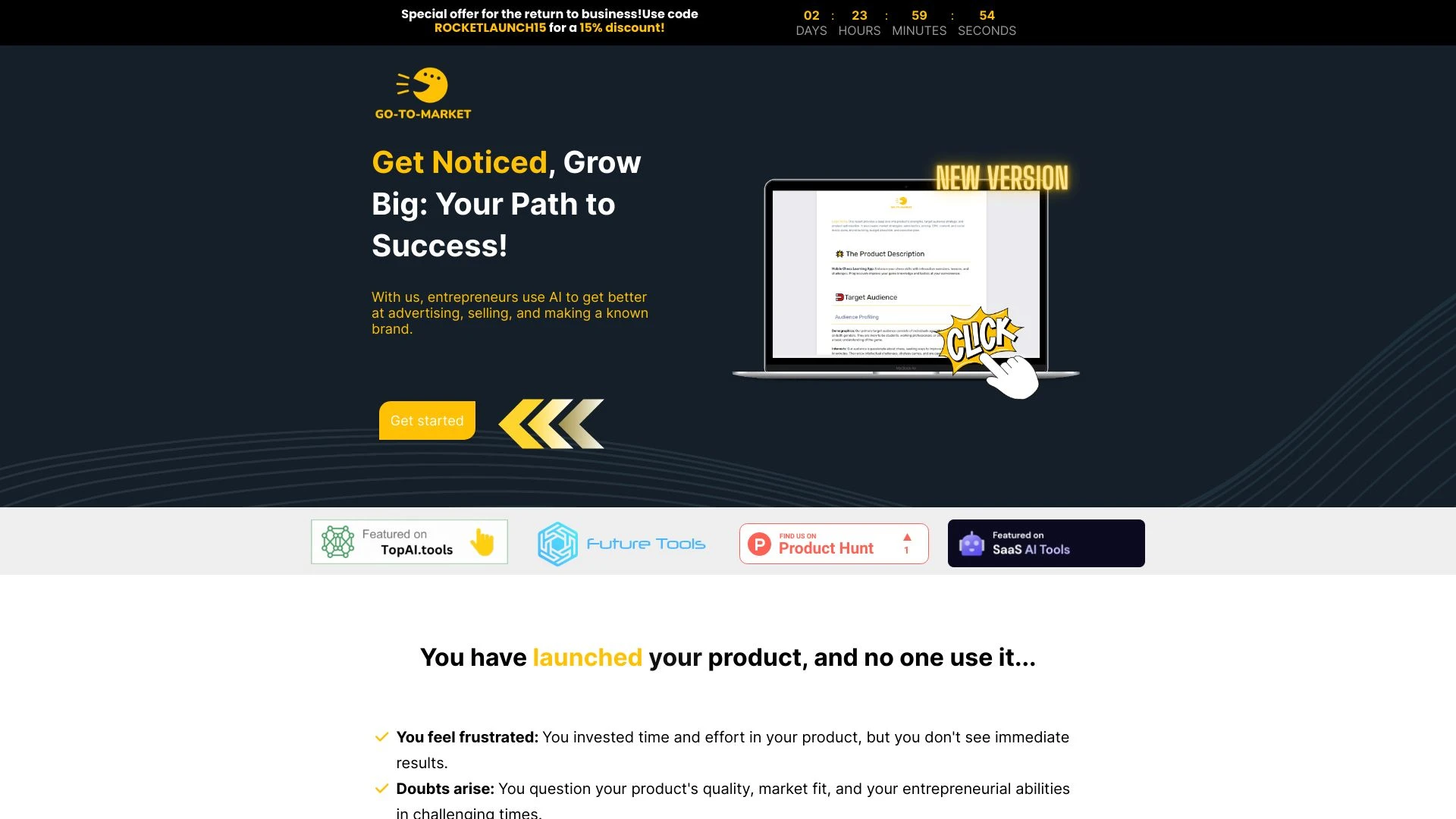 GoToMarket-AI - AI Tool Ocean