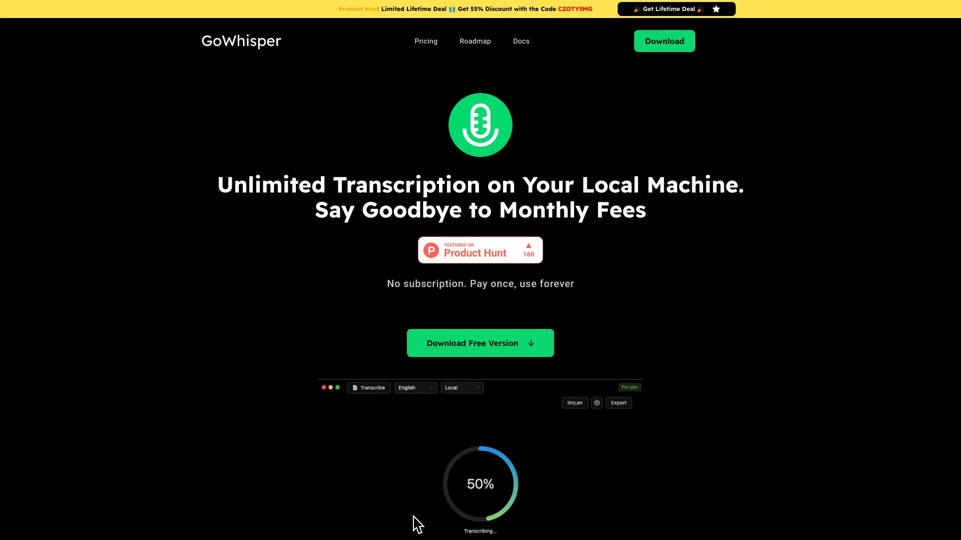 GoWhisper - AI Tool Ocean