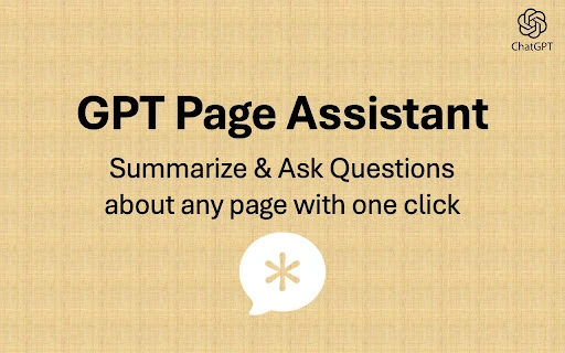 GPT-4 Powered Chrome Extension - Chrome Extension - AI Tool Ocean