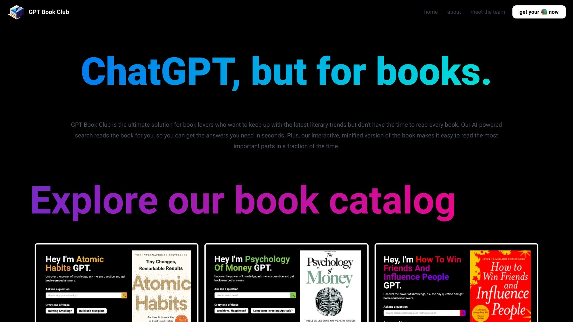 GPT Book Club - AI Tool Ocean