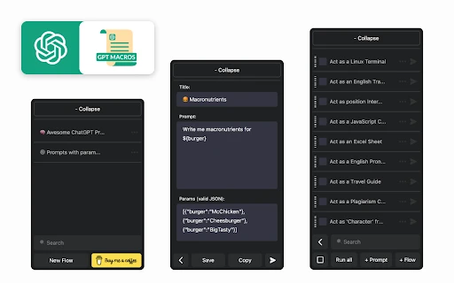 GPT Macros - Chrome Extension - AI Tool Ocean