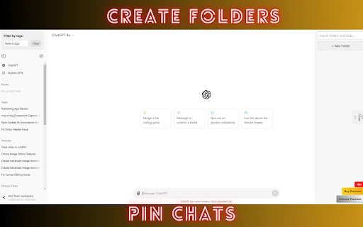 GPT Power Manager - Chrome Extension - AI Tool Ocean