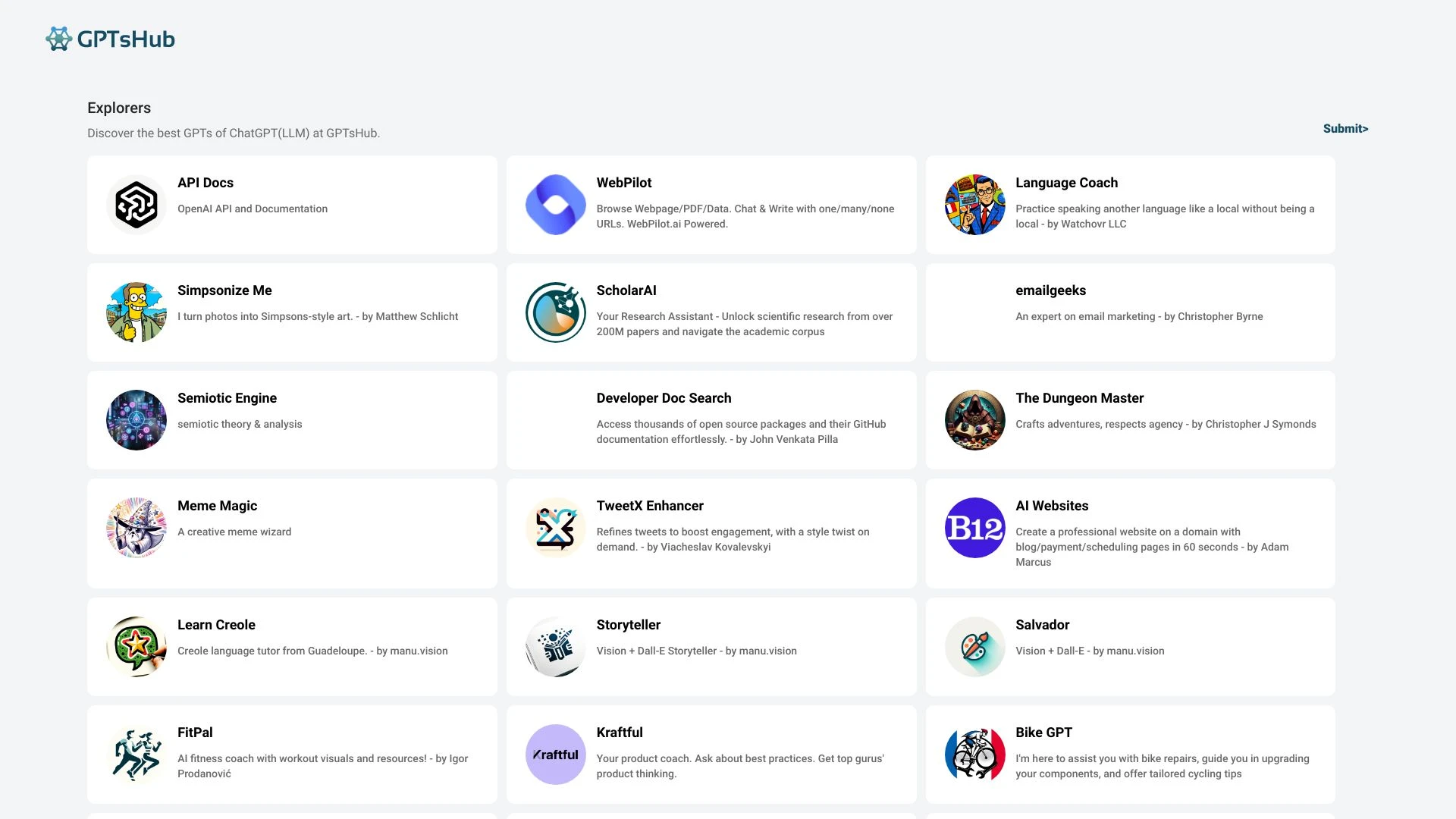 GPTShub - AI Tool Ocean
