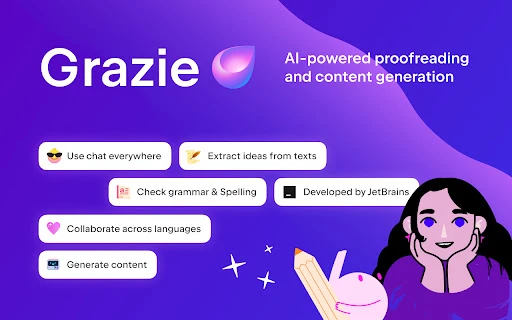 Grazie - Chrome Extension - AI Tool Ocean