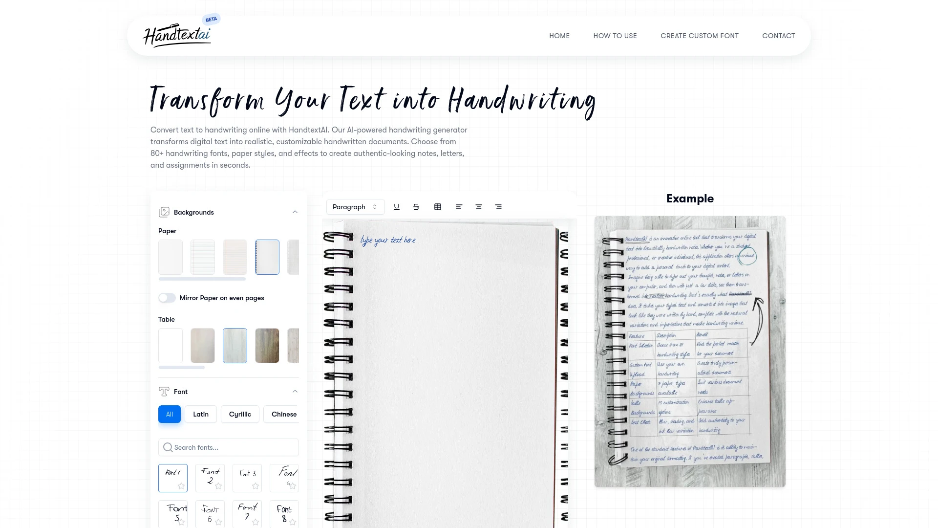 HandtextAI - AI Tool Ocean