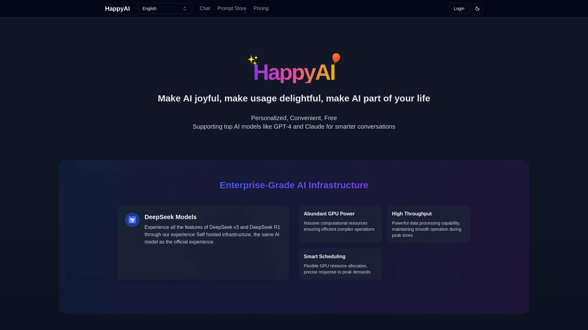 HappyAI - AI Tool Ocean
