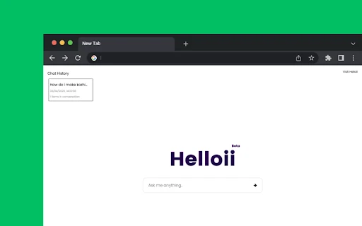 Helloii - Chrome Extension - AI Tool Ocean