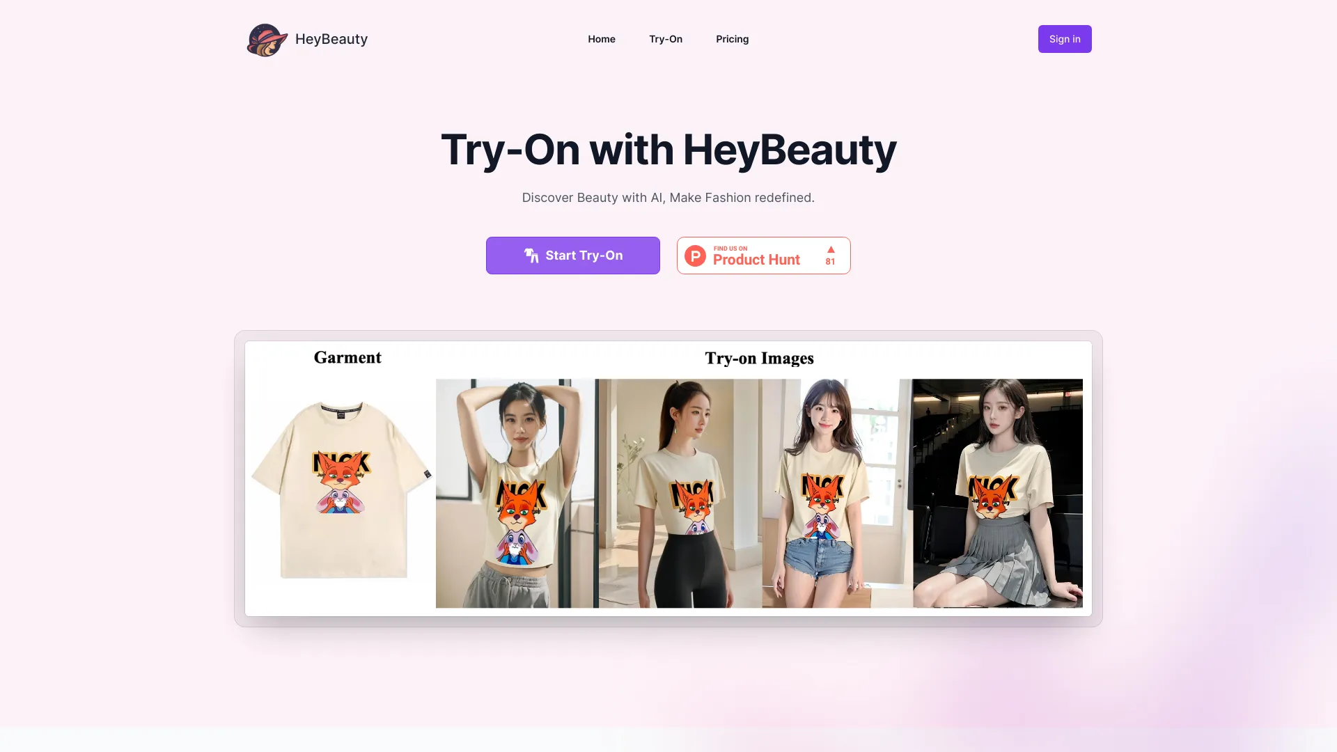 HeyBeauty - AI Tool Ocean