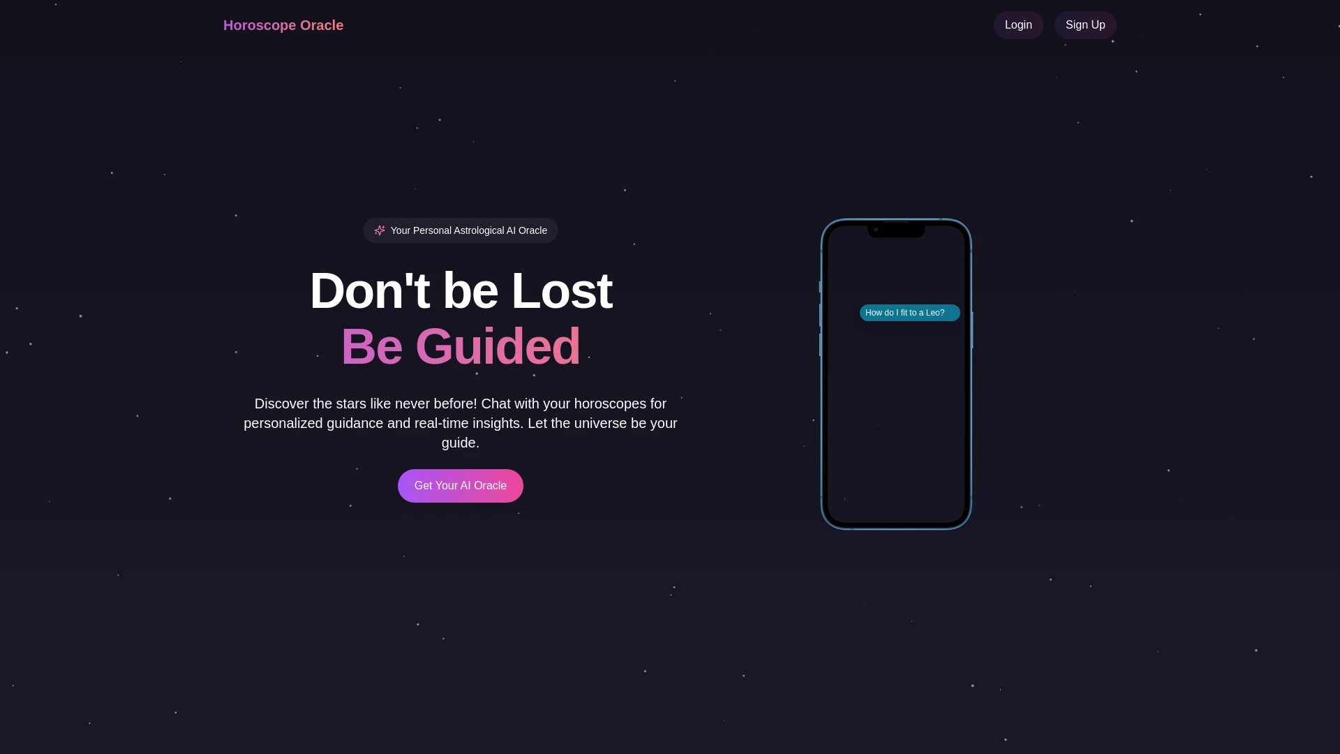 Horoscope Oracle - AI Tool Ocean