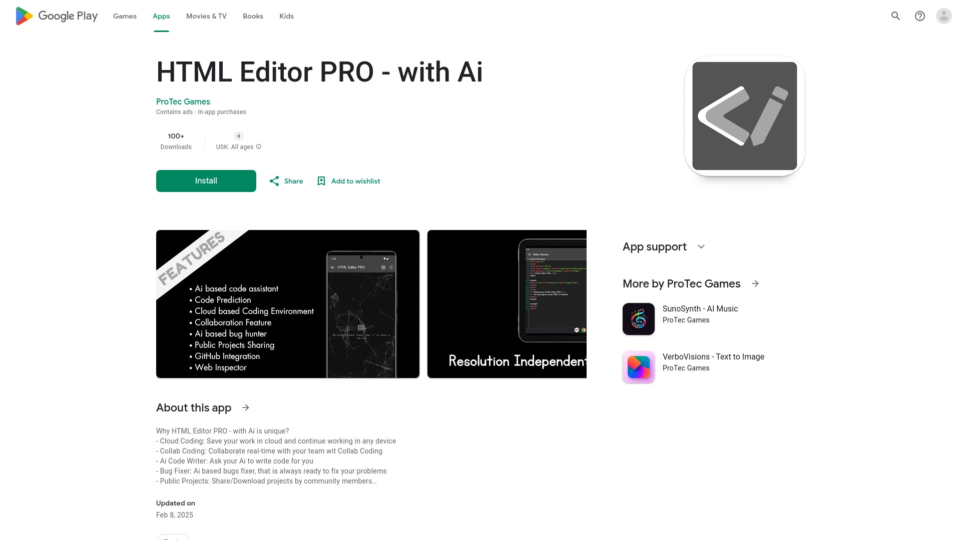 HTML Editor PRO with AI - AI Tool Ocean
