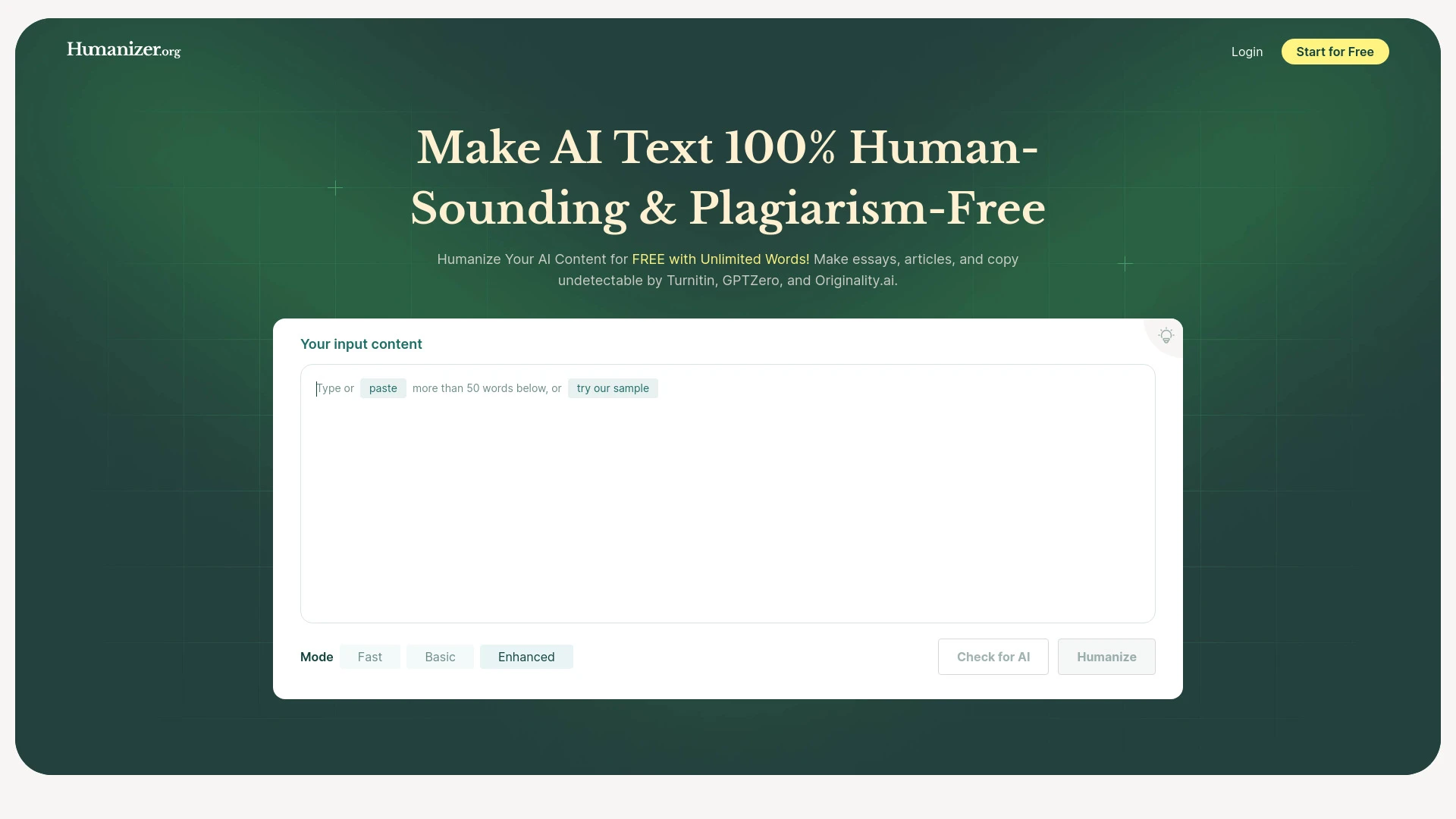 Humanizer.org - AI Tool Ocean