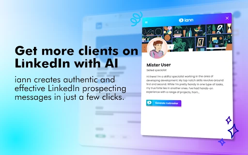 iann - Chrome Extension - AI Tool Ocean