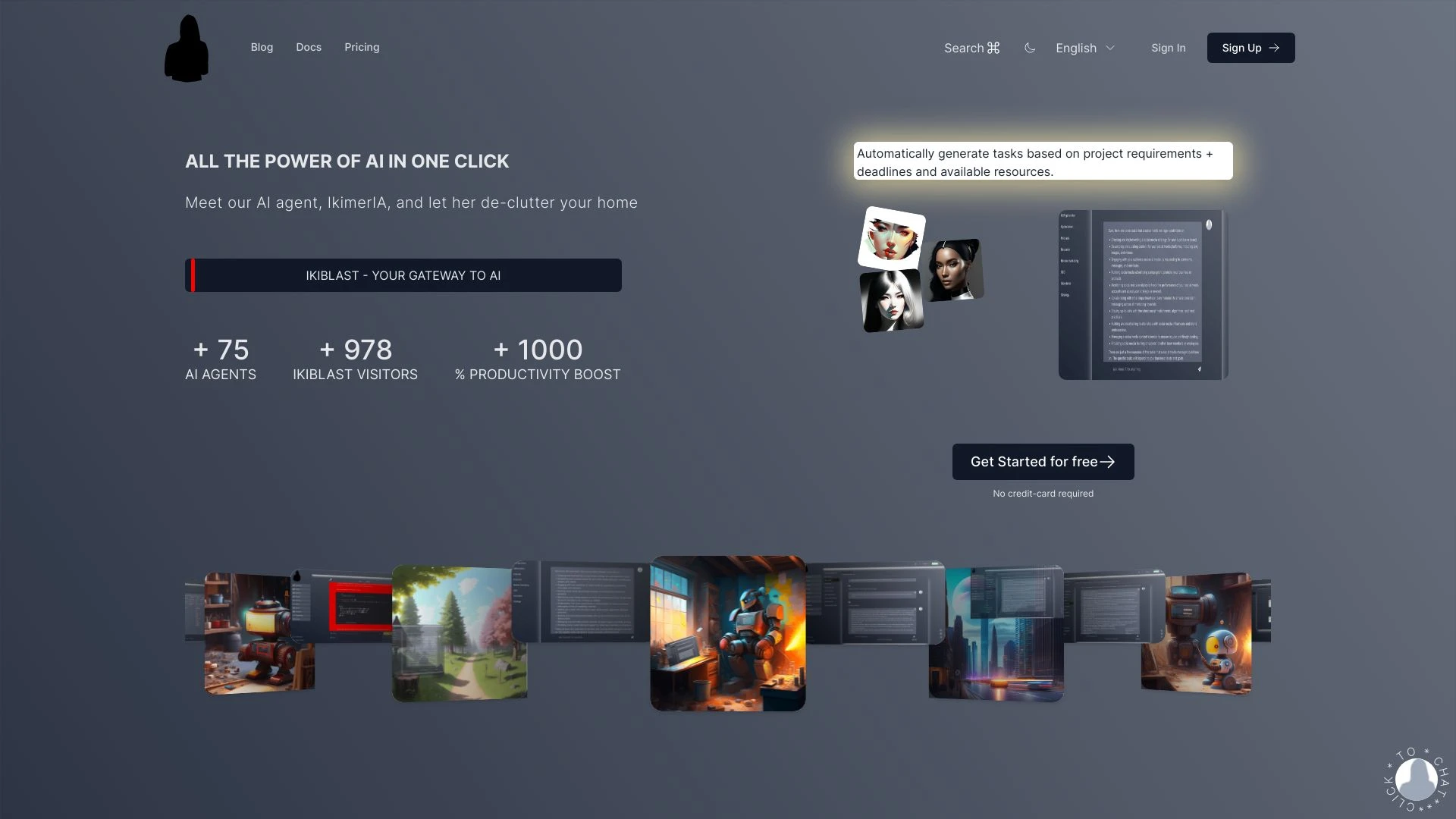 IKiBlast - AI Tool Ocean