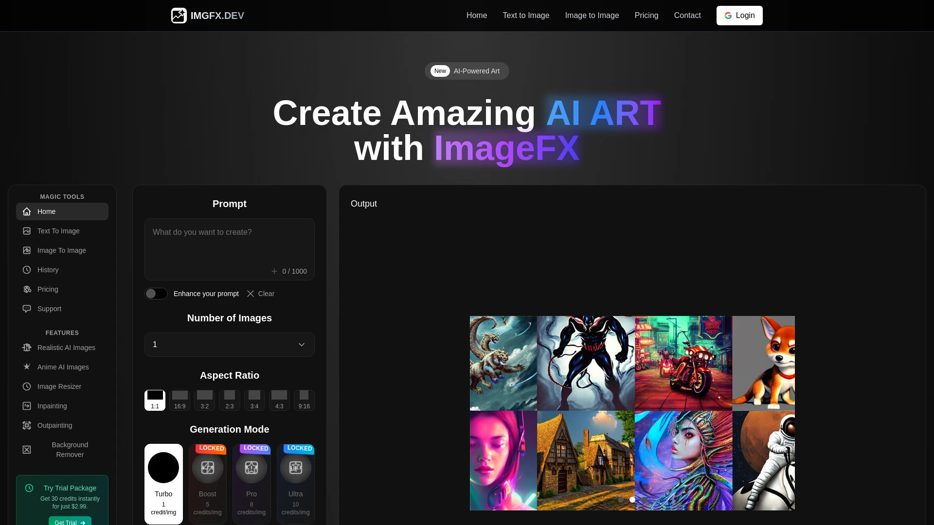 ImageFx - AI Tool Ocean