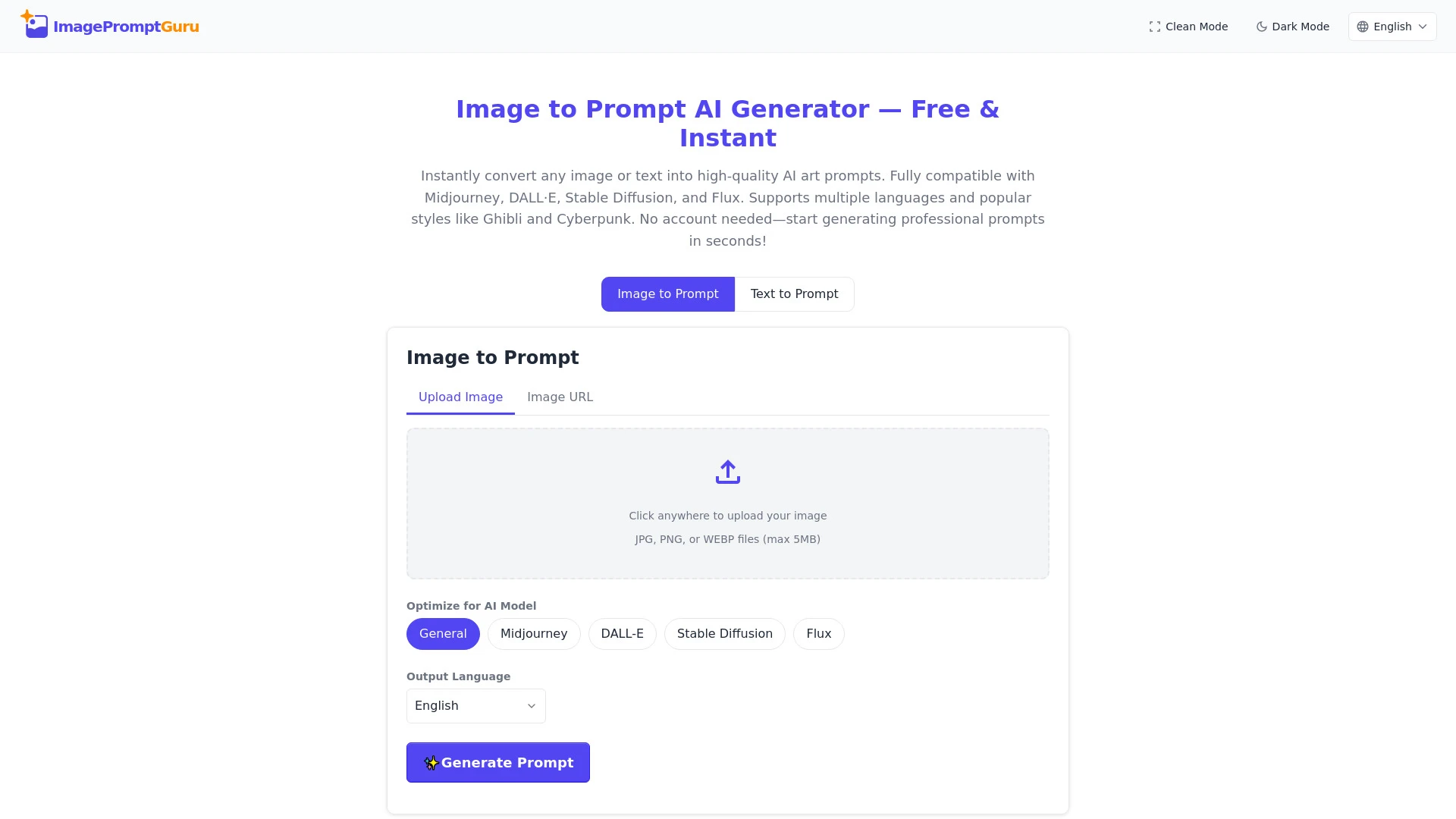 ImagePromptGuru.net - AI Tool Ocean