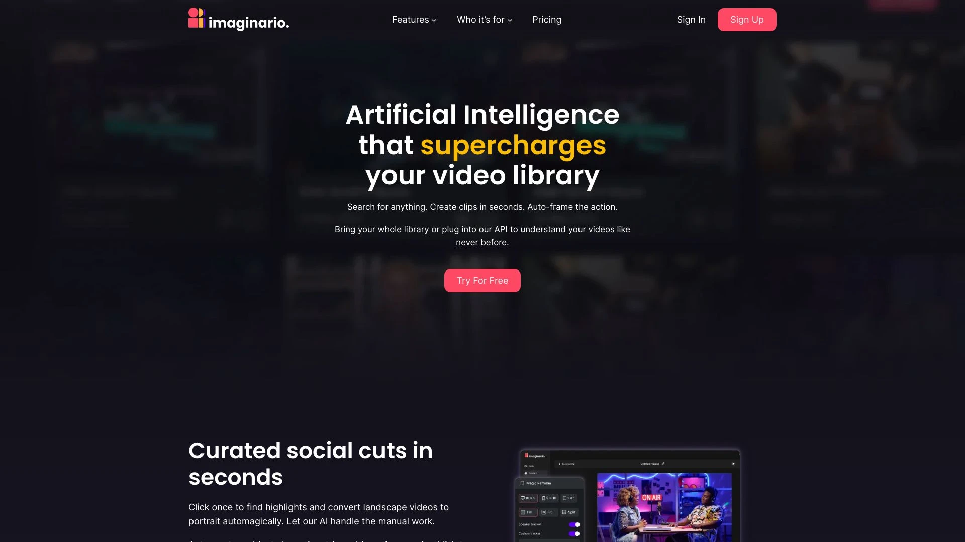 Imaginario.ai - AI Tool Ocean