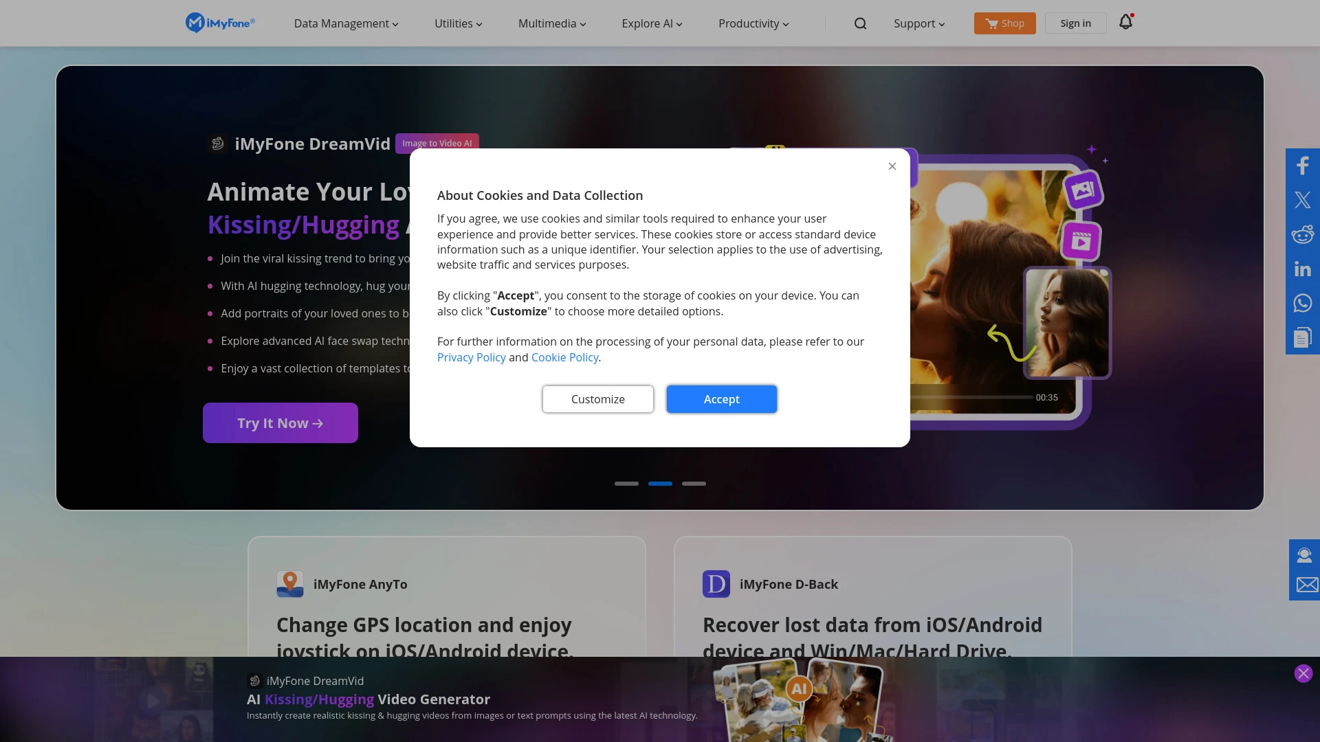 iMyFone - AI Tool Ocean