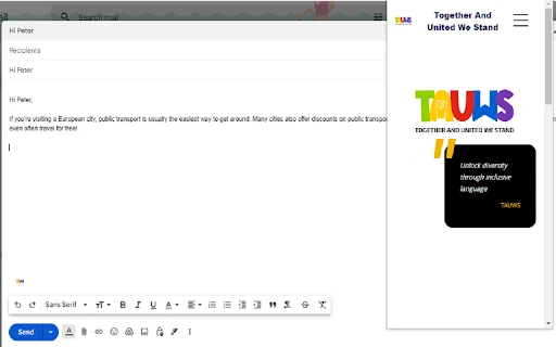 Inclusive Email AI - Chrome Extension - AI Tool Ocean